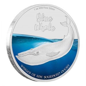 Blue Whale 2016 Pitcairn Islands The Whales of the Southern Ocean Silver Coin